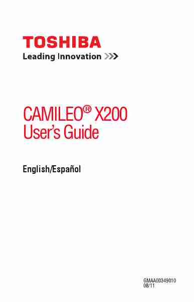 Toshiba Camcorder Camileo X200-page_pdf